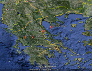 Εικόνα 2. Οι επιφάνειες εντατικής παρακολούθησης (Level II) του ICP στην Ελλάδα.